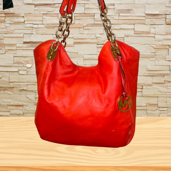 MICHAEL Michael Kors Handbags - Michael Kors Lillie Shoulder Bag - Mandarin